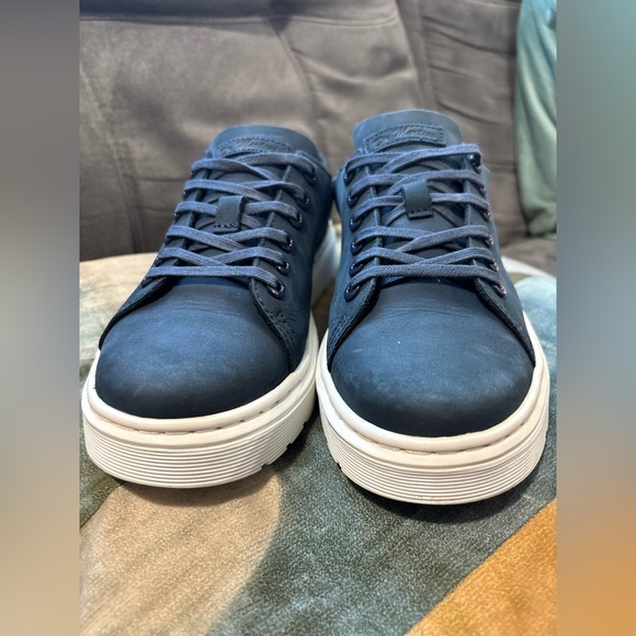 💙💙Dr. Martens Dark Blue Sneakers with White Soles💙💙 - Picture 4 of 17